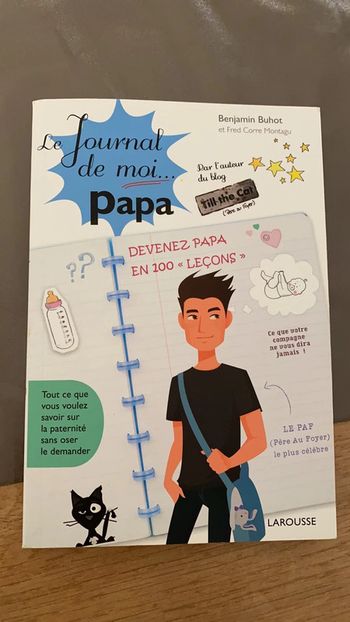 Livre humoristique le journal de moi papa