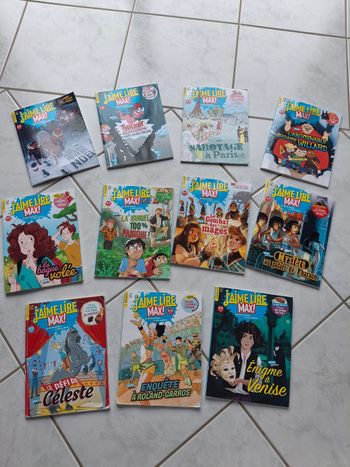 Livres "j’aime lire max"