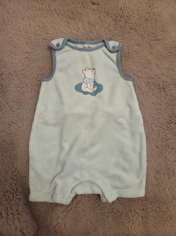 Combishort bébé Winnie l’ourson Disney 3 mois 🐻💙