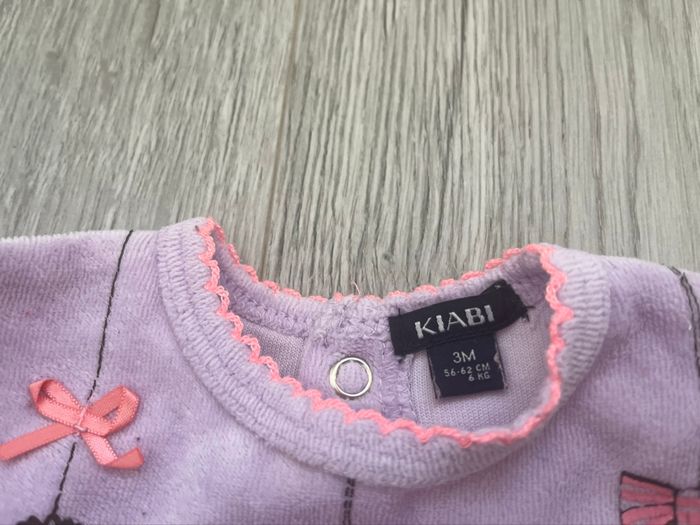 Lot de 4 pyjamas bébé Kiabi – 3 mois (56-62 cm) - photo numéro 4
