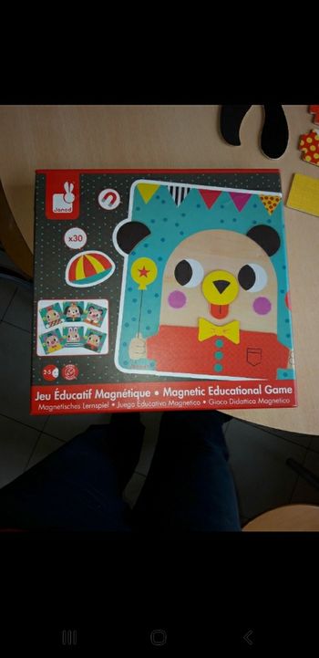 Jeu éducatif magnétique