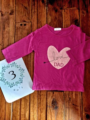 T-shirt manches longues fille