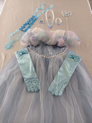 Déguisement robe de princesse perle 6ans