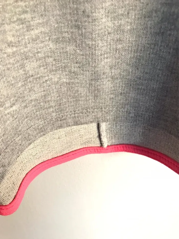 Pull gris 10 ans à tête de lapin - photo numéro 4