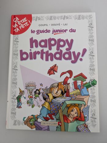 Livre BD humour Le guide junior du Happy Birthday 