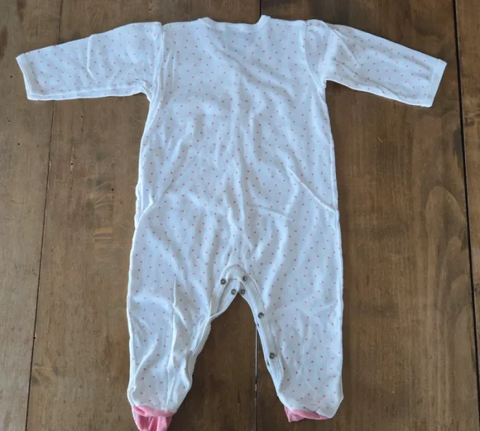 Grenouillère Petit Bateau fille 12 mois - photo numéro 4