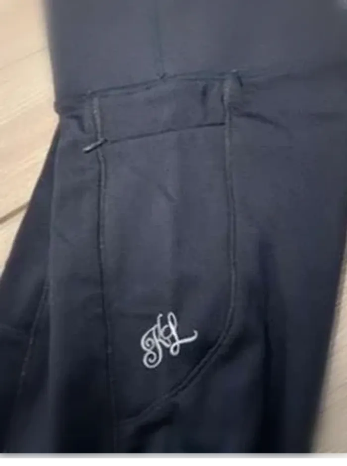 Legging Équitation Kingsland Bleu – Taille S – Très Bon État Grip - photo numéro 3