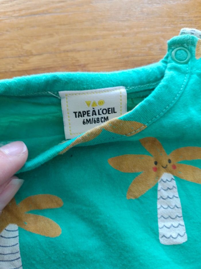 Lot 4 tee shirt 6mois - photo numéro 2