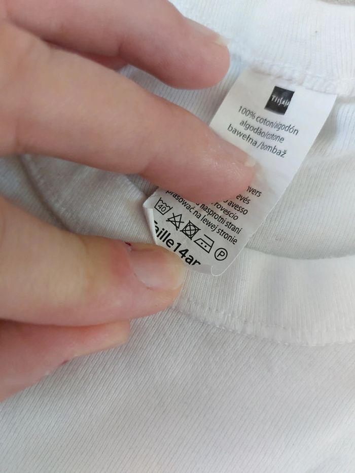 Lot de 2 maillots de corps Tissaïa neuf - photo numéro 4