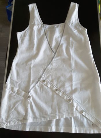 Robe blanche à bretelles – Mia Soana – Taille 44
