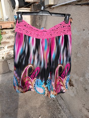 Dos nu avec dentelle en maille