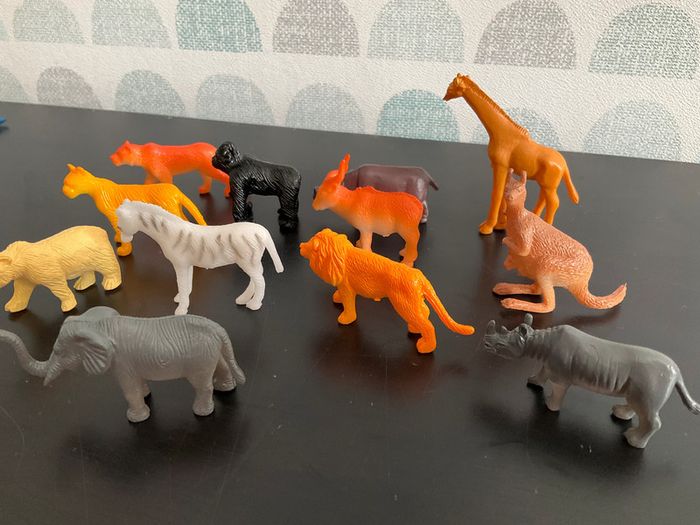 12 figurines Animaux du monde - photo numéro 4