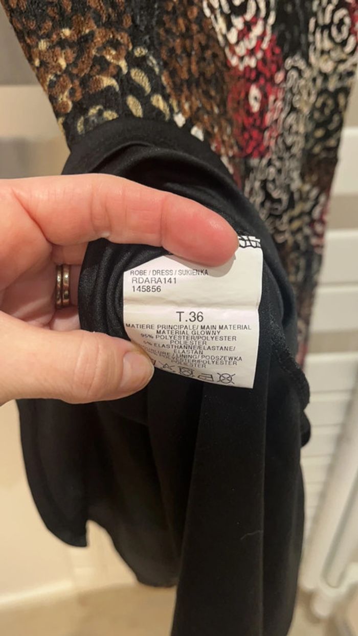 Robe femme à motifs Jacqueline Riu S - photo numéro 5