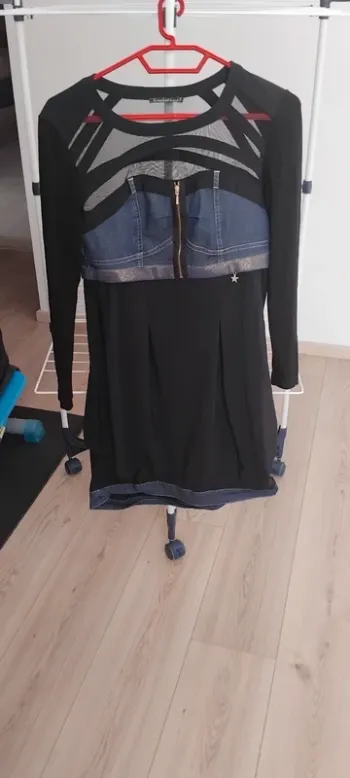 Robe detail jean