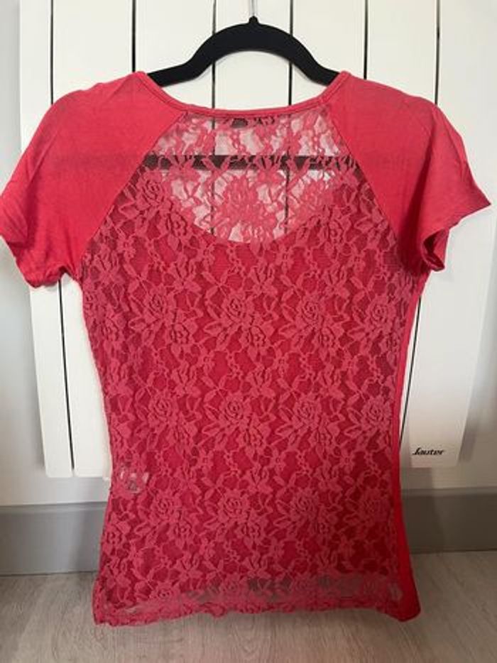 T-shirt dentelle - photo numéro 2