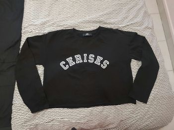 Tee-shirt manches longues noires