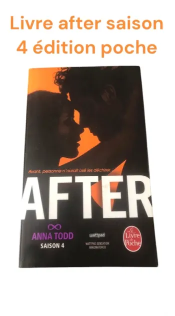 Livre after saison 4 editions poche 📕