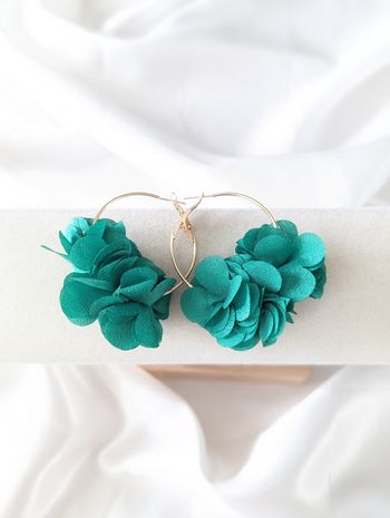Boucles d'oreilles fleurs
