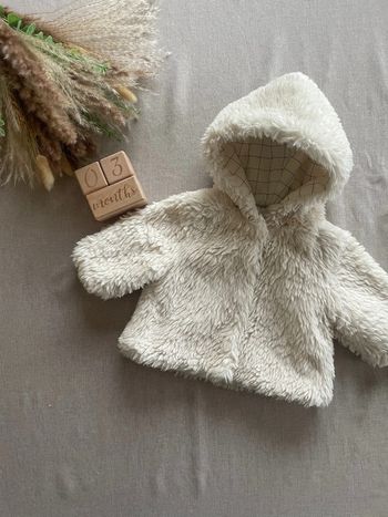 Veste fourrure 3 mois - Fille
