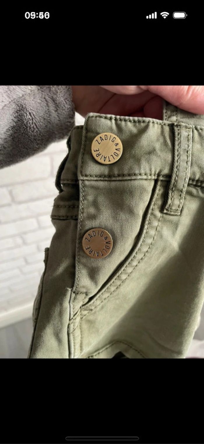 Salopette short zadig et voltaire taille 4 ans - photo numéro 7
