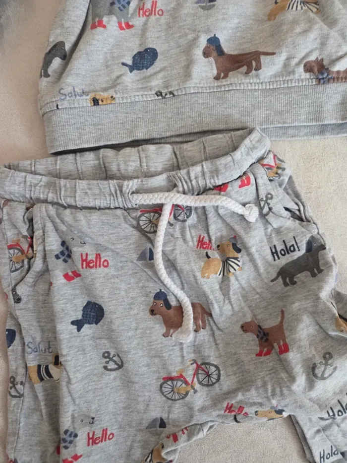 Ensemble chien 12 mois H&M - photo numéro 2