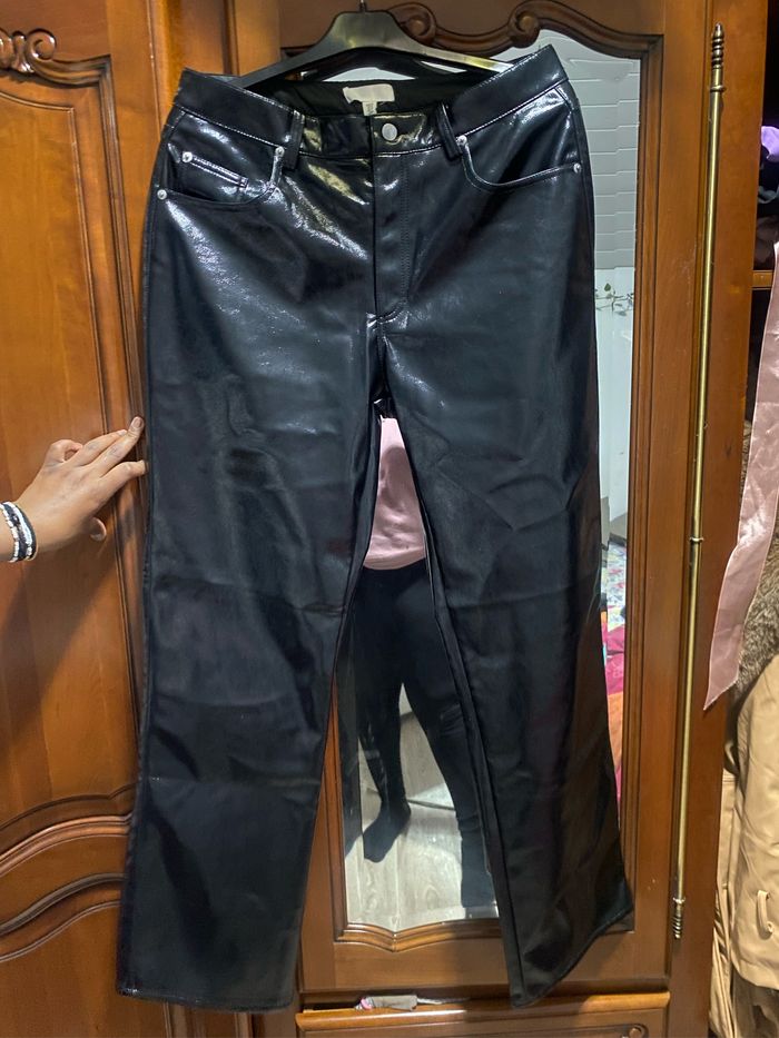 Pantalon similicuir Femme - photo numéro 6