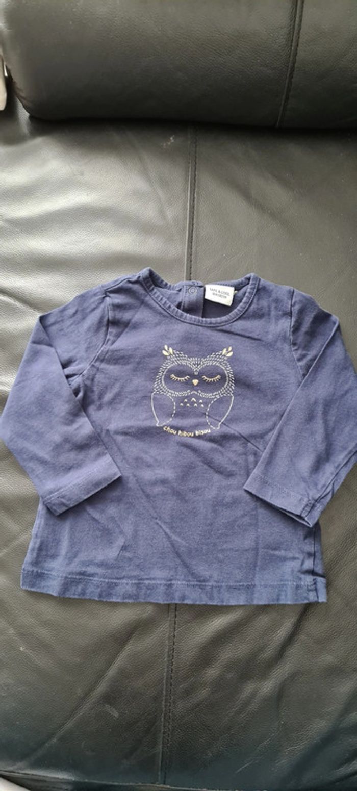 T-shirt TAO 18 mois hibou