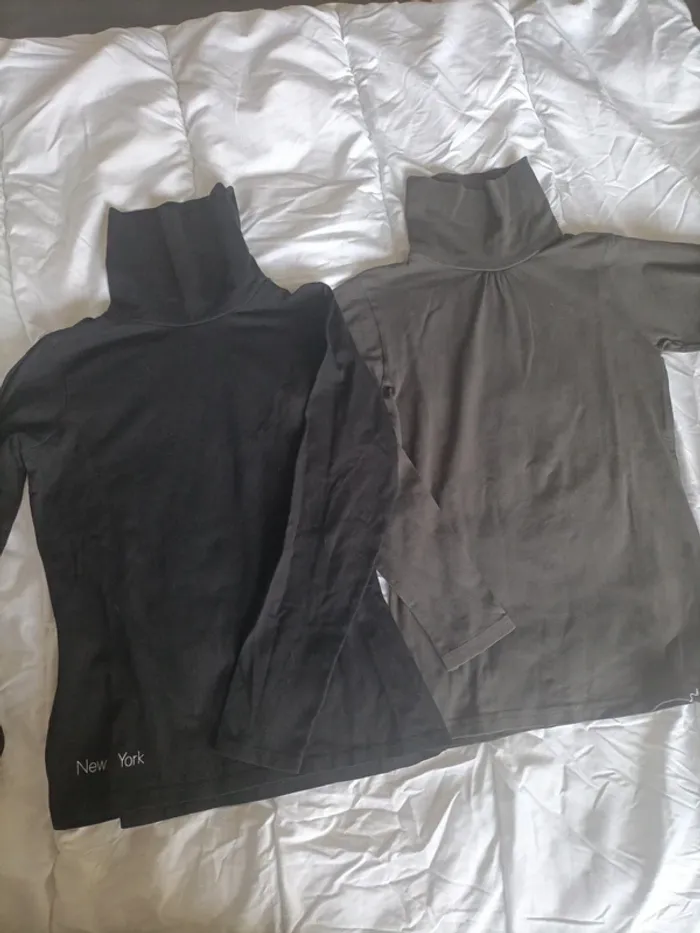 T-shirt col roulé - photo numéro 2