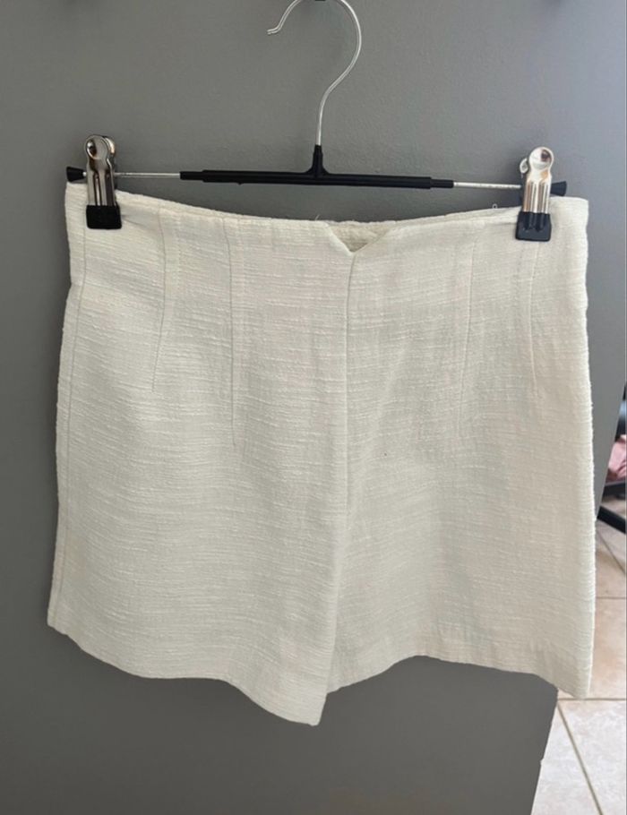 Short blanc Zara - photo numéro 2