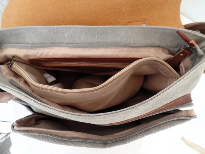Sac cartable style gibecière Mandoline - photo numéro 16