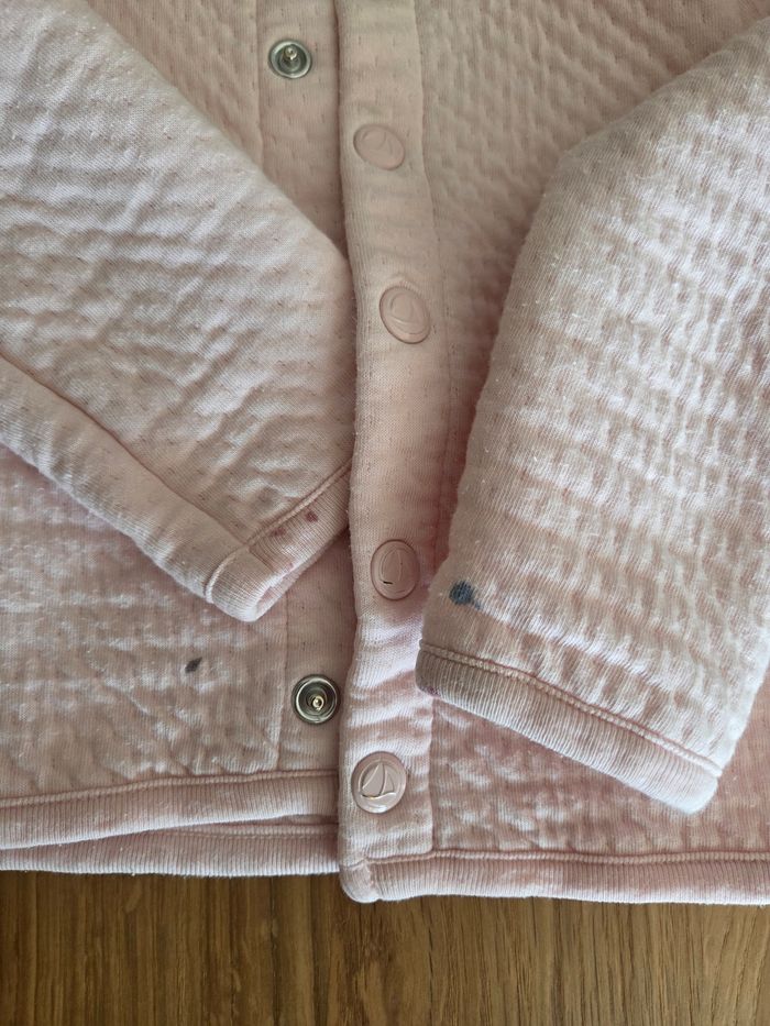 Gilet Petit Bateau rose pale - photo numéro 5