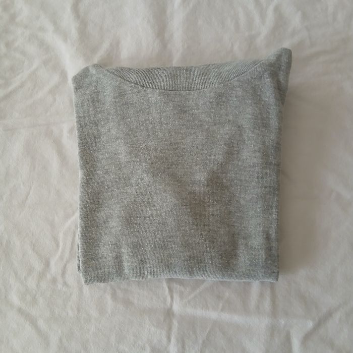 T-shirt a col roulé gris • 4 ans • Tissaia - photo numéro 1
