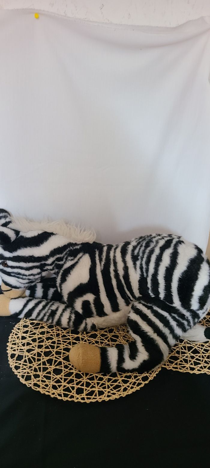 peluche zèbre - photo numéro 5