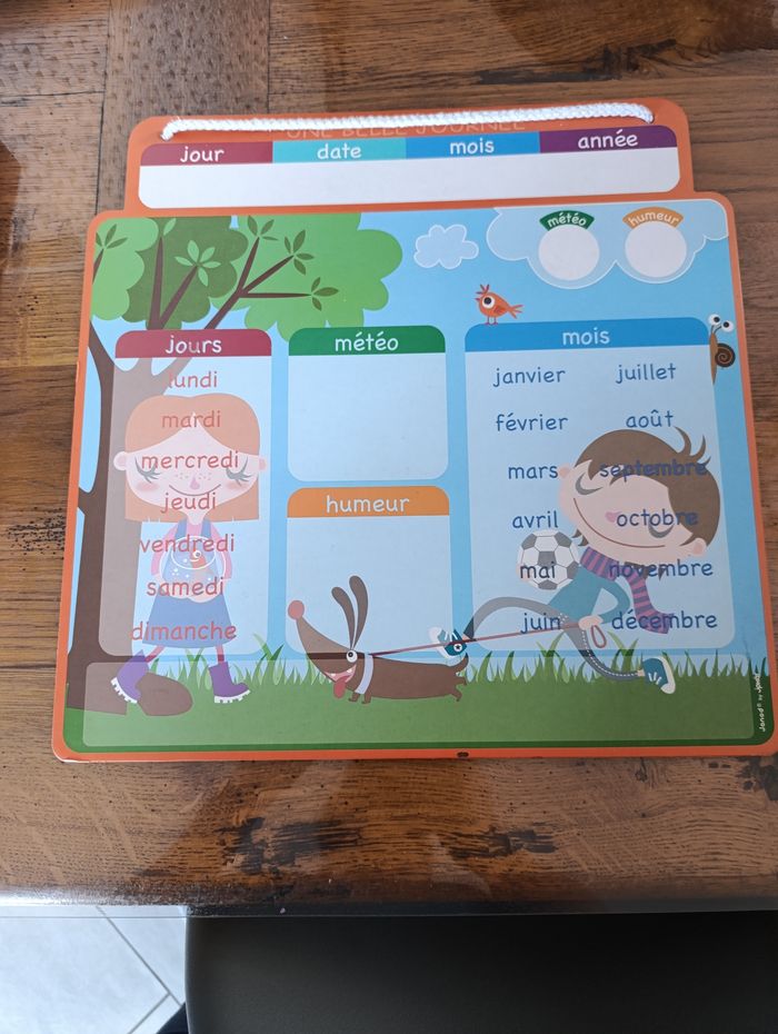 Agenda magnétique éducatif - photo numéro 3