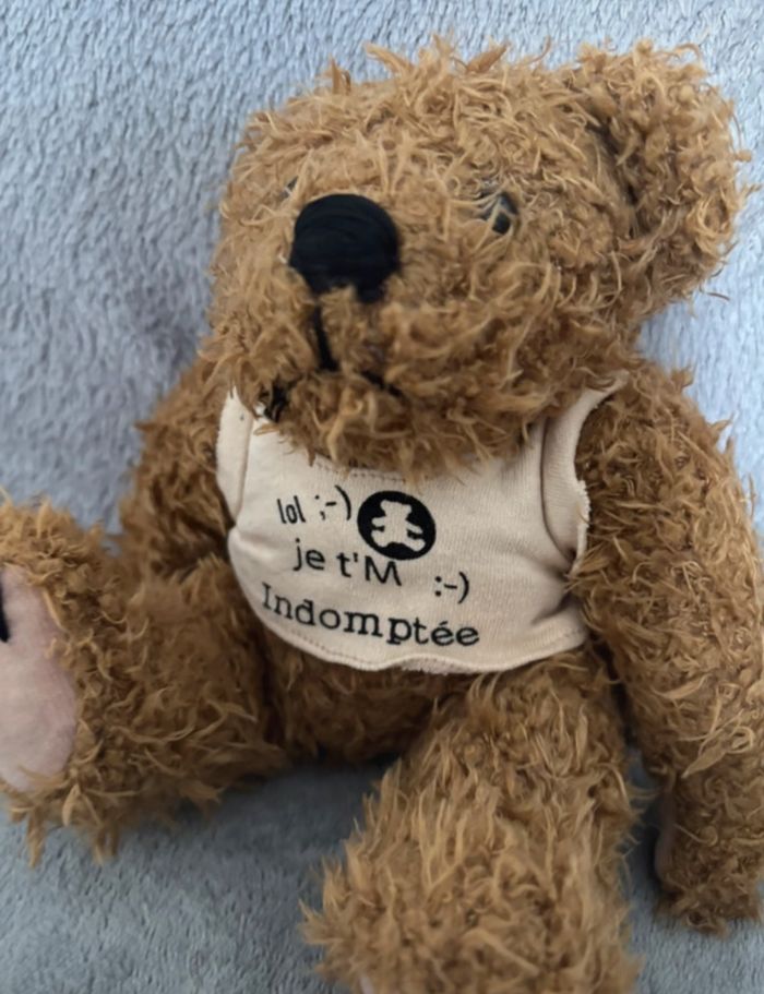 Peluche ourson Lulu Castagnette - photo numéro 2