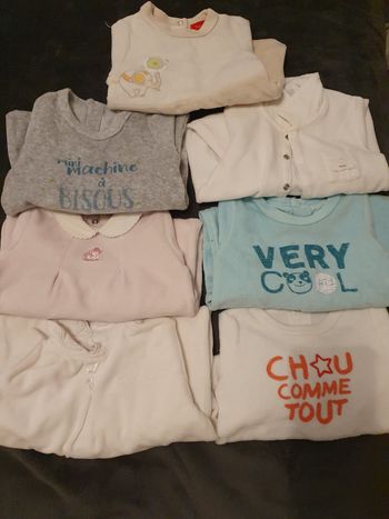 Pyjamas velours 3mois