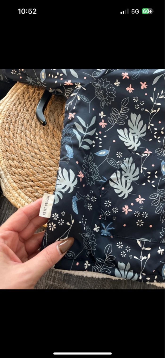 Manteau réversible petit béguin - photo numéro 3