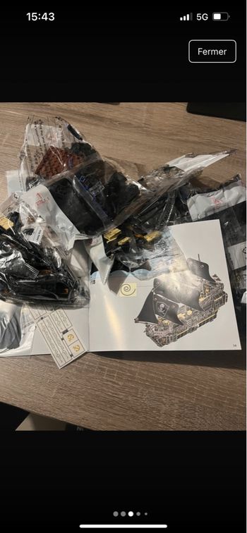 Magnifique Set de Construction : Le Black Pearl (Pirates des Caraïbes)