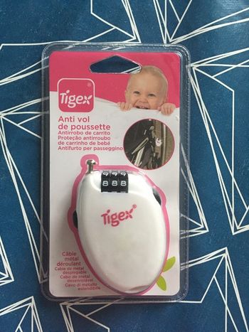 Cadenas pour poussette Tigex neuf