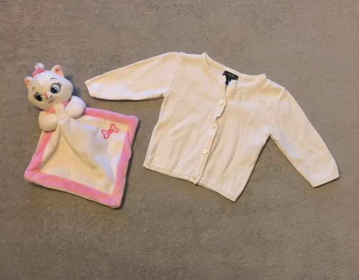 Gilet en maille 1mois fille