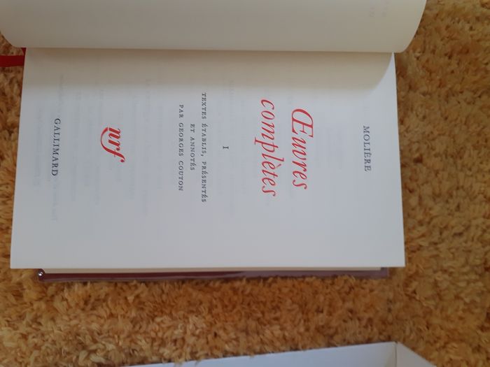 Molière œuvres complètes tome I - photo numéro 3