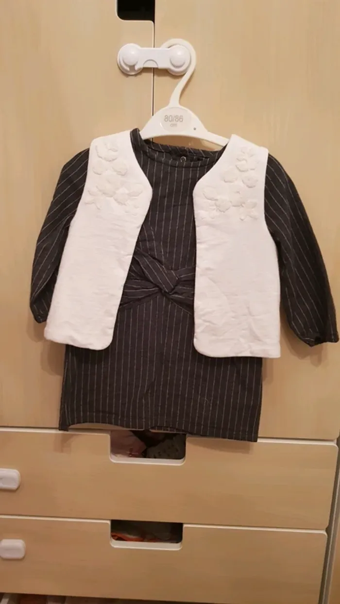 Lot robe + pantalon + gilet