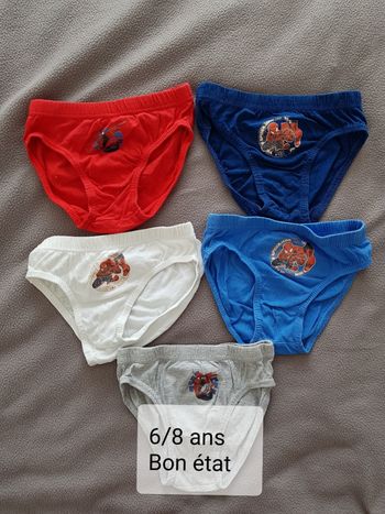 Lot de 5 slips