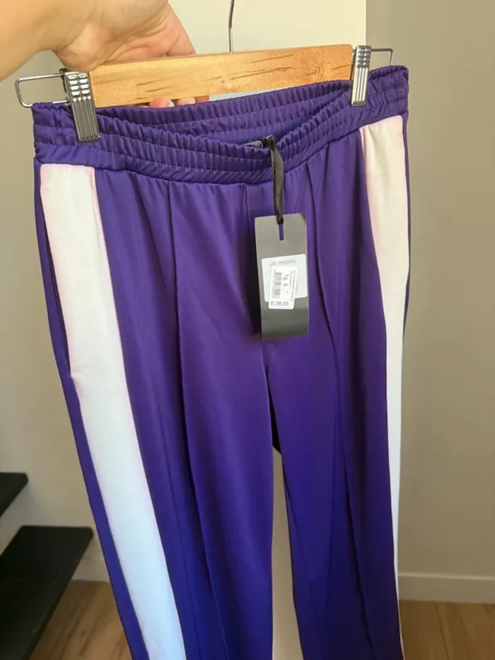 Pantalon à bandes S/36 neuf - photo numéro 4