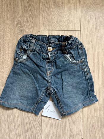 Short en jeans 4 ans