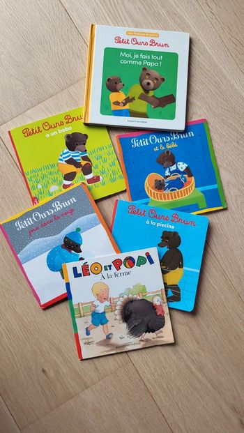 Lot livre Petit Ours Brun éd Bayard