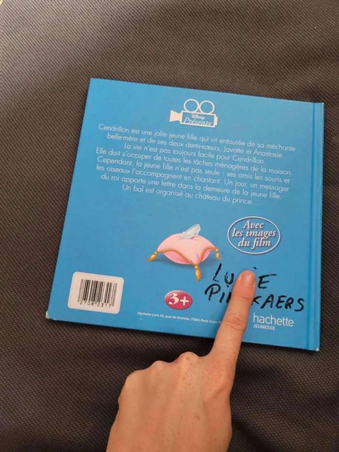 Livre disney cendrillon - photo numéro 2