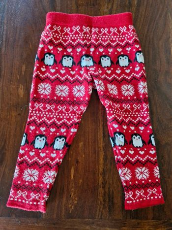 Leggings chaud pingouins