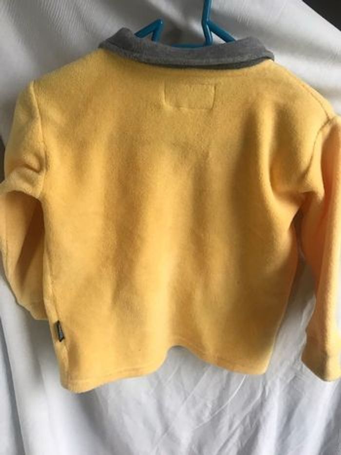 #veste #polaire #jaune #taille6/8ans #artik #robe de chambre - photo numéro 5