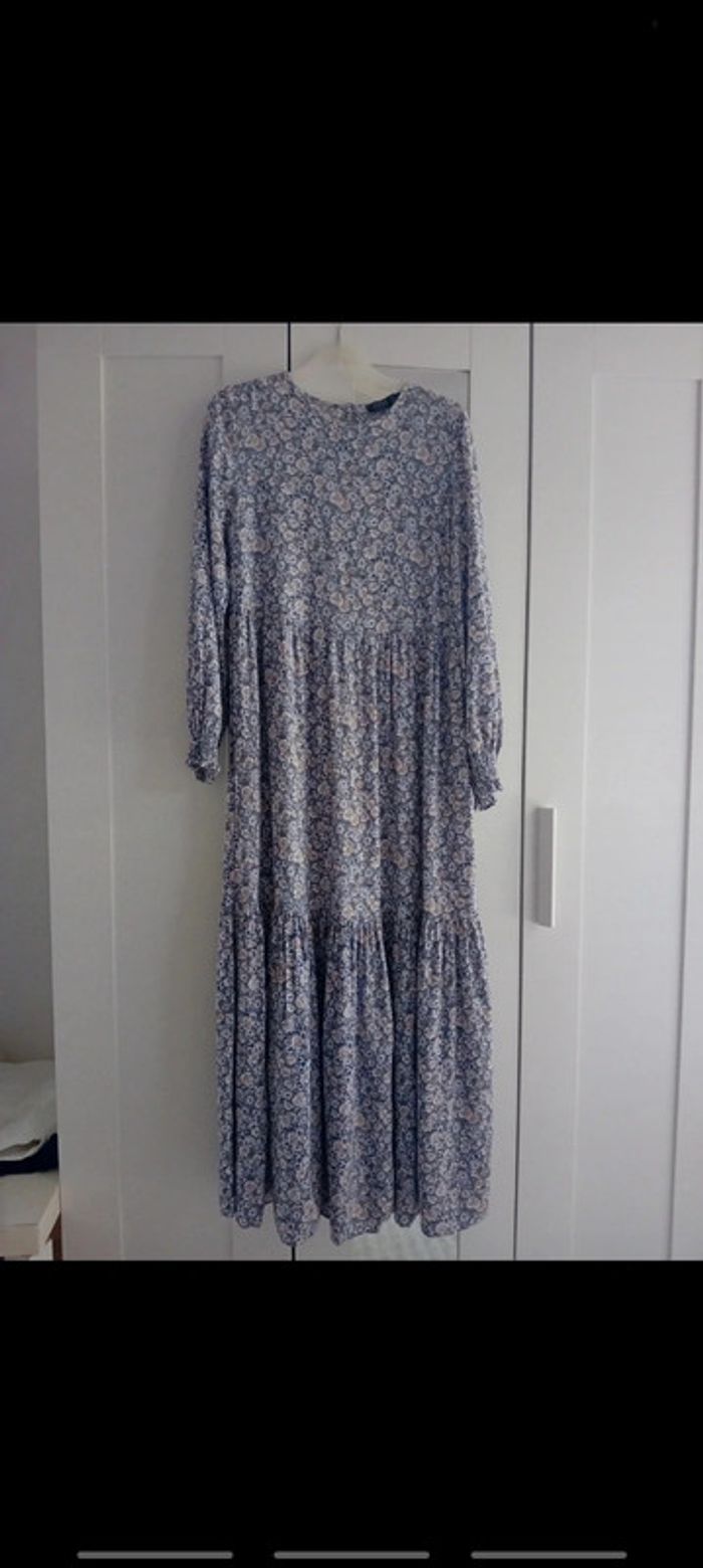Robe longue lila t.36 Modanisa 🌸🤍
